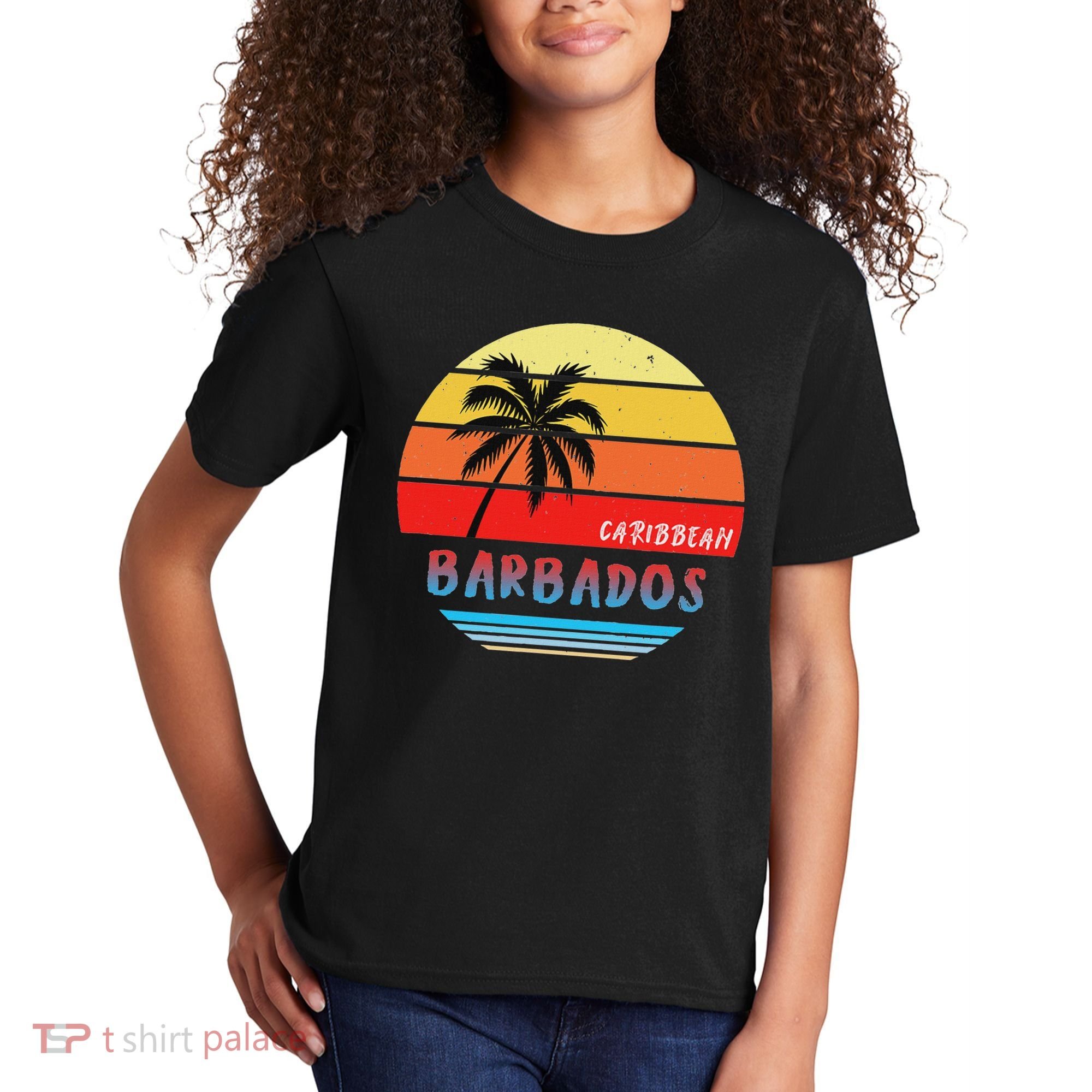 Barbados Gift Souvenir Caribbean Kids T-Shirt