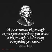 Big Governt Thomas Jefferson Quote Meaningful Gift Women's Hoodie thumb 2