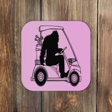 Bigfoot Golf Tee Sasquatch Driving Golf Coaster