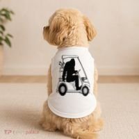 Bigfoot Golf Tee Sasquatch Driving Golf Doggie Tank thumb 2