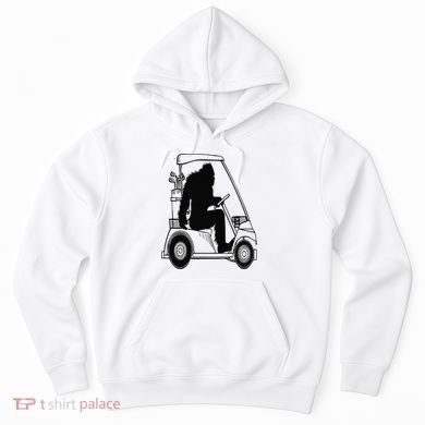 Bigfoot Golf Tee Sasquatch Driving Golf Hoodie