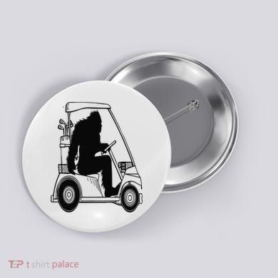 Bigfoot Golf Tee Sasquatch Driving Golf Button