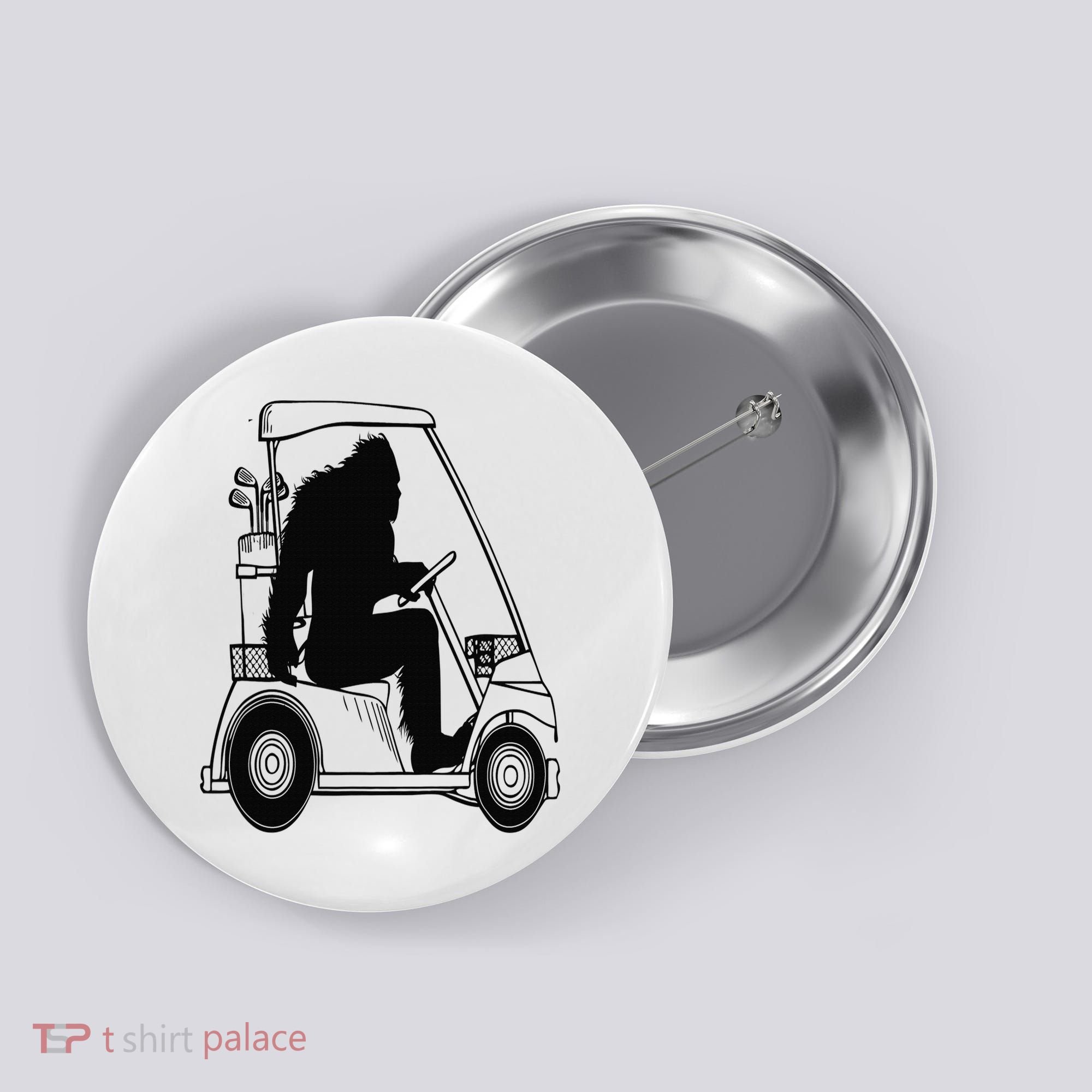 Bigfoot Golf Tee Sasquatch Driving Golf Button