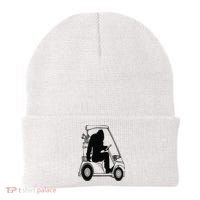 Bigfoot Golf Tee Sasquatch Driving Golf Beanie thumb 0