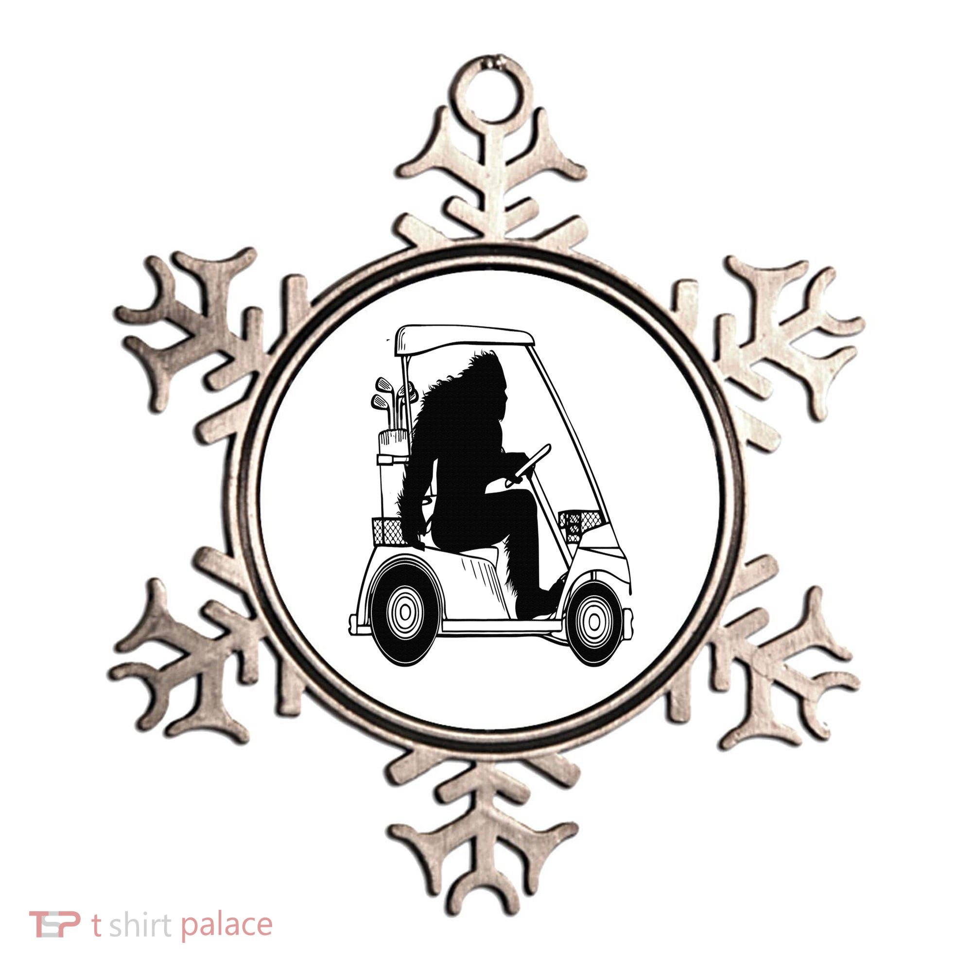 Bigfoot Golf Tee Sasquatch Driving Golf Ornament