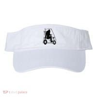 Bigfoot Golf Tee Sasquatch Driving Golf Visor thumb 0