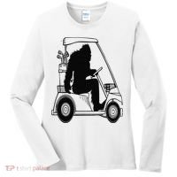Bigfoot Golf Tee Sasquatch Driving Golf Women's Long Sleeve Shirt thumb 0