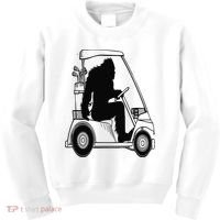 Bigfoot Golf Tee Sasquatch Driving Golf Kids Sweatshirt thumb 0