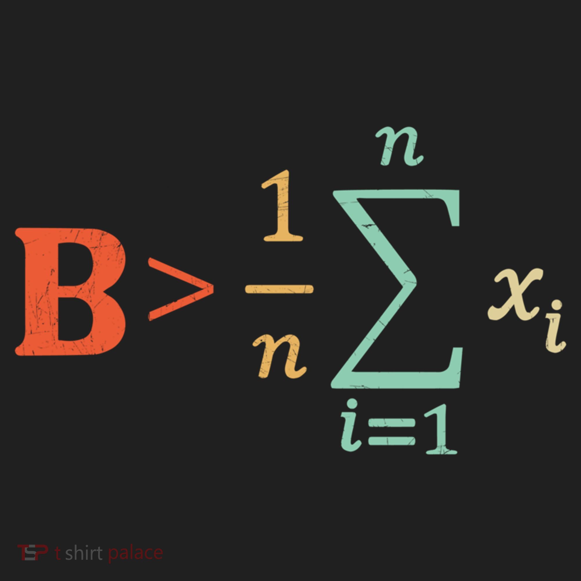 Be Greater Than Average Funny Math Teacher Nerd Tumbler