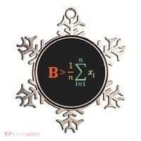 Be Greater Than Average Funny Math Teacher Nerd Ornament thumb 0