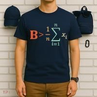 Be Greater Than Average Funny Math Teacher Nerd T-Shirt thumb 6