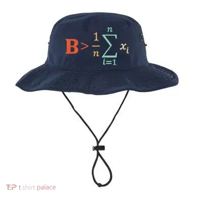 Be Greater Than Average Funny Math Teacher Nerd Bucket Hat