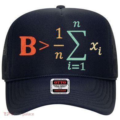 Be Greater Than Average Funny Math Teacher Nerd Hat