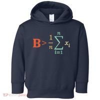 Be Greater Than Average Funny Math Teacher Nerd Toddler Hoodie thumb 0