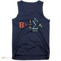 Be Greater Than Average Funny Math Teacher Nerd Tank Top thumb 0