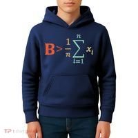 Be Greater Than Average Funny Math Teacher Nerd Kids Hoodie thumb 4