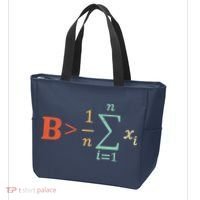 Be Greater Than Average Funny Math Teacher Nerd Tote Bag thumb 3