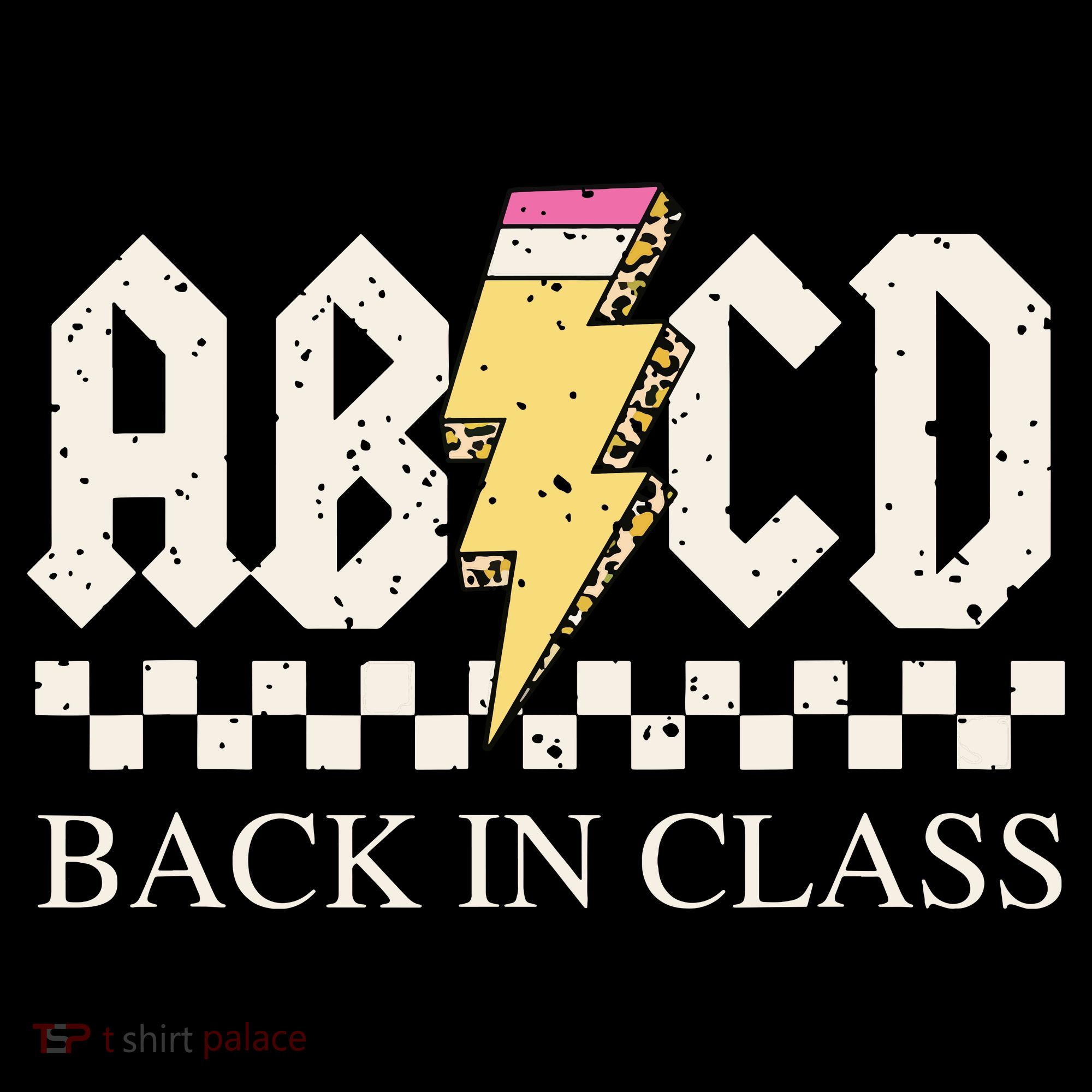 Boy Girl Teachers Rock Back To School Abcd Back In Class Women's Hoodie