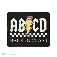 Boy Girl Teachers Rock Back To School Abcd Back In Class Mousepad thumb 0
