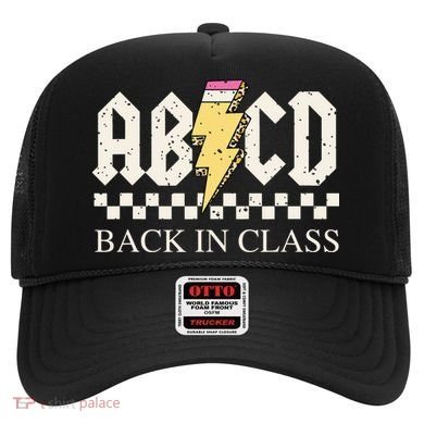 Boy Girl Teachers Rock Back To School Abcd Back In Class Hat