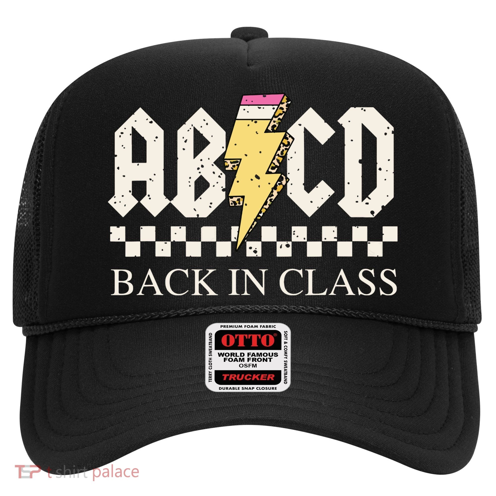 Boy Girl Teachers Rock Back To School Abcd Back In Class Hat