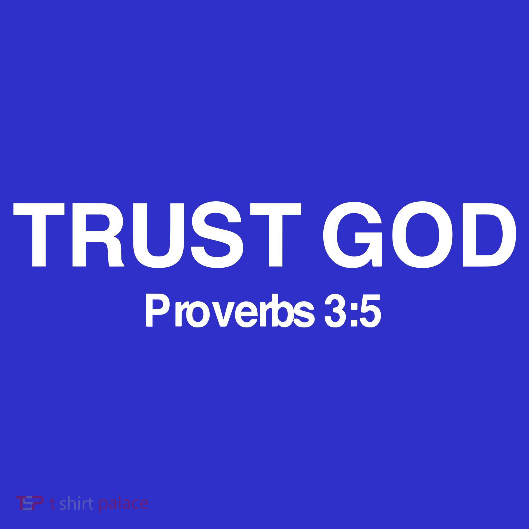 Bryson Gray Trust God Proverbs Women's Tank Top