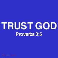 Bryson Gray Trust God Proverbs Baby Bodysuit thumb 2