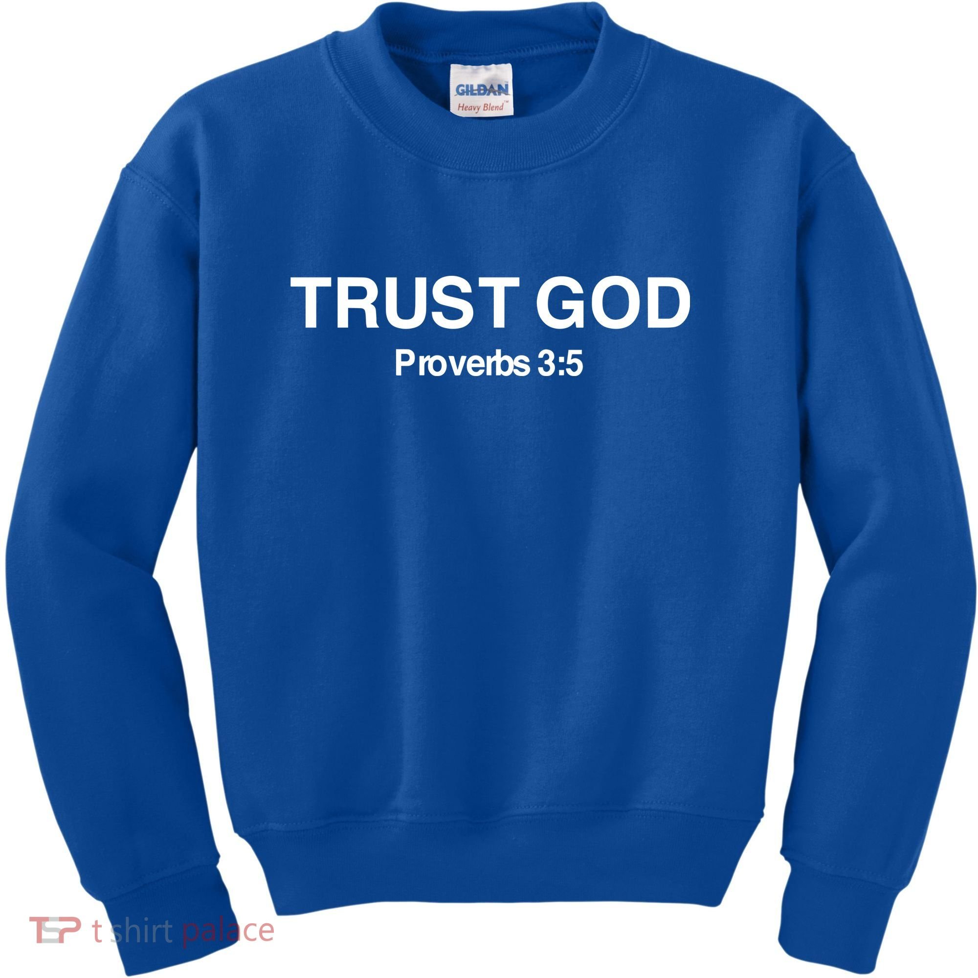 Bryson Gray Trust God Proverbs Kids Sweatshirt