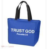 Bryson Gray Trust God Proverbs Tote Bag thumb 3