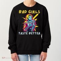Bad Girl Taste Better Graphic Tattoo Women's Sweatshirt thumb 0