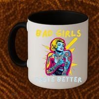 Bad Girl Taste Better Graphic Tattoo Coffee Mug thumb 2