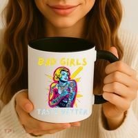 Bad Girl Taste Better Graphic Tattoo Coffee Mug thumb 3