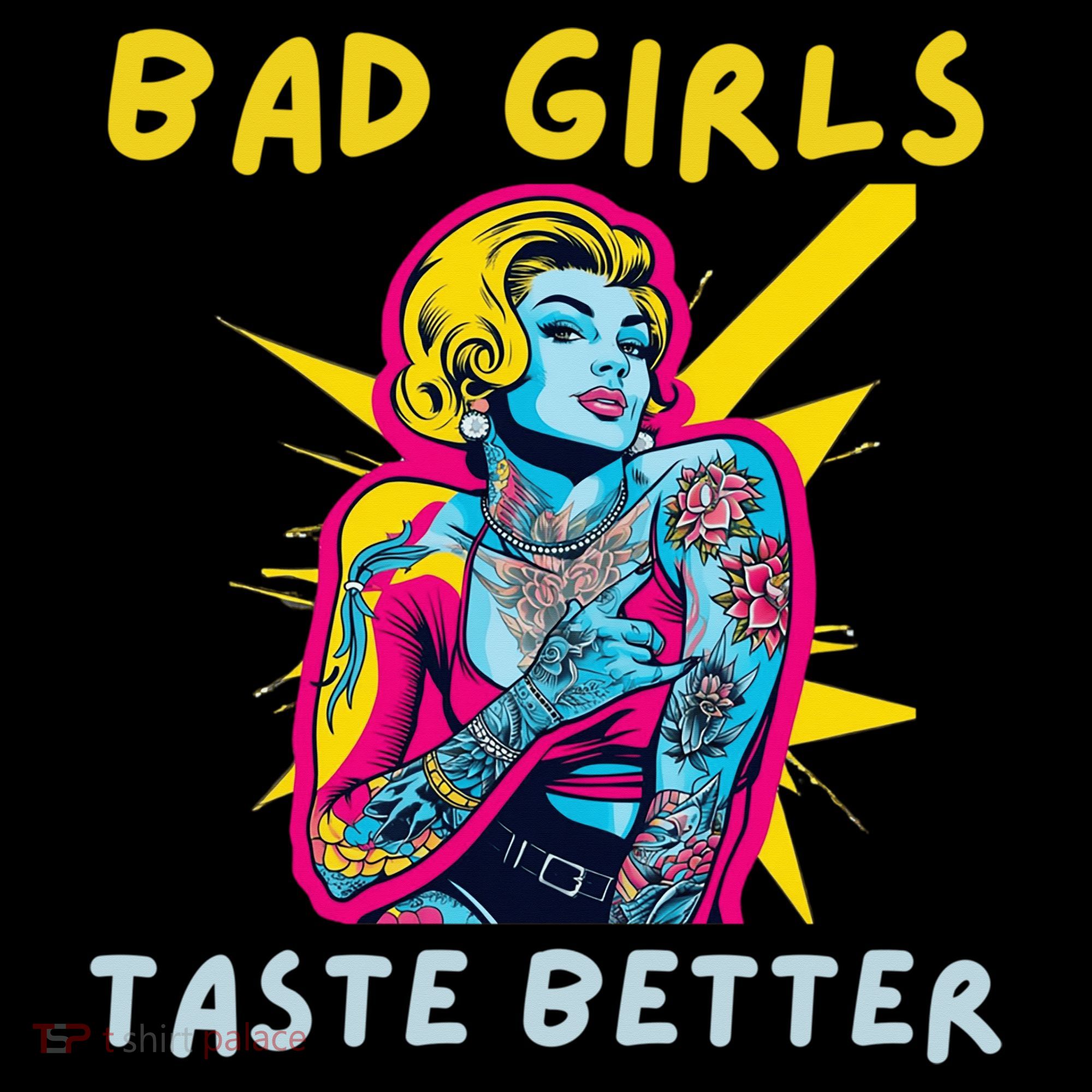 Bad Girl Taste Better Graphic Tattoo Coffee Mug