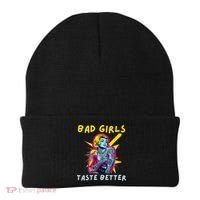 Bad Girl Taste Better Graphic Tattoo Beanie thumb 0