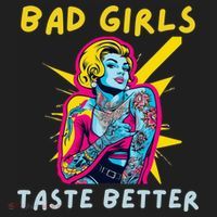 Bad Girl Taste Better Graphic Tattoo Beanie thumb 2