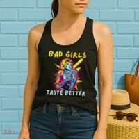 Bad Girl Taste Better Graphic Tattoo Women's Tank Top thumb 2