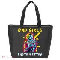 Bad Girl Taste Better Graphic Tattoo Tote Bag thumb 0