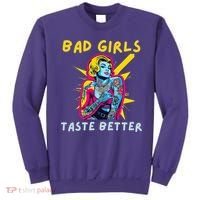 Bad Girl Taste Better Graphic Tattoo Sweatshirt thumb 0