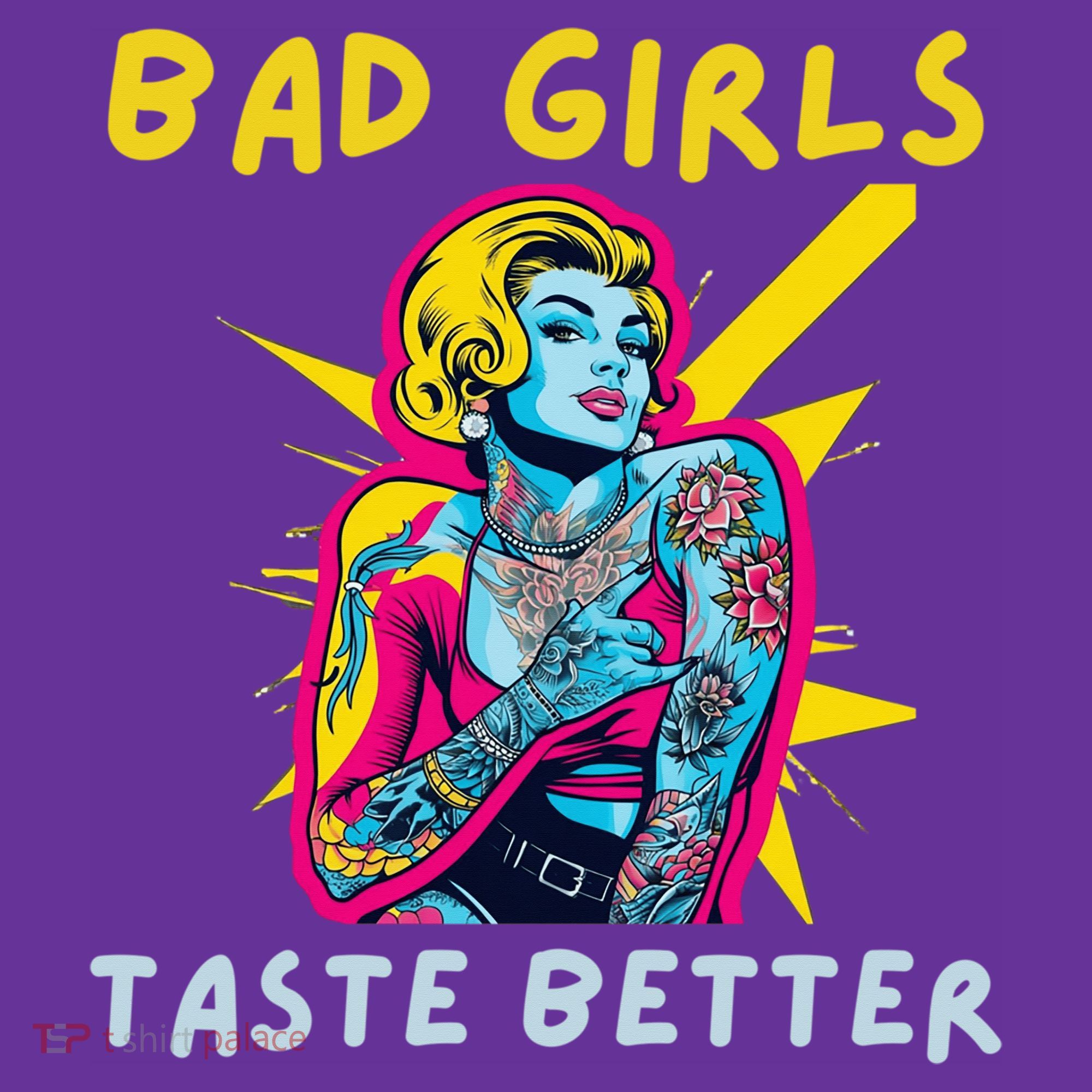 Bad Girl Taste Better Graphic Tattoo Sweatshirt
