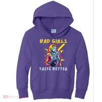 Bad Girl Taste Better Graphic Tattoo Kids Hoodie thumb 0