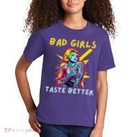 Bad Girl Taste Better Graphic Tattoo Kids T-Shirt thumb 2