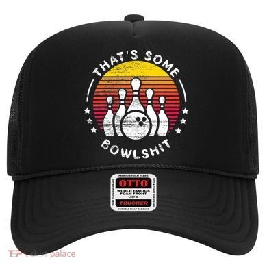 Bowling Gift That's Some Bowlshit Bowl Lover Bowler Hat