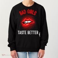 Bad Girl Taste Better Graphic Tattoo Women's Sweatshirt thumb 0