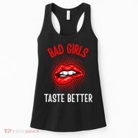 Bad Girl Taste Better Graphic Tattoo Women's Tank Top thumb 0