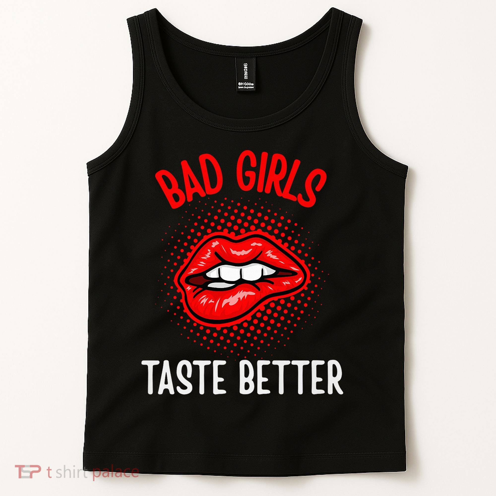 Bad Girl Taste Better Graphic Tattoo Tank Top