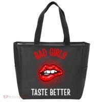 Bad Girl Taste Better Graphic Tattoo Tote Bag thumb 0