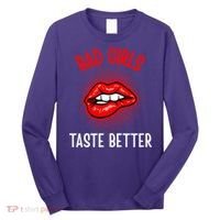 Bad Girl Taste Better Graphic Tattoo Long Sleeve Shirt thumb 0