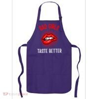 Bad Girl Taste Better Graphic Tattoo Apron thumb 0