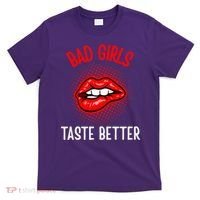 Bad Girl Taste Better Graphic Tattoo T-Shirt thumb 0