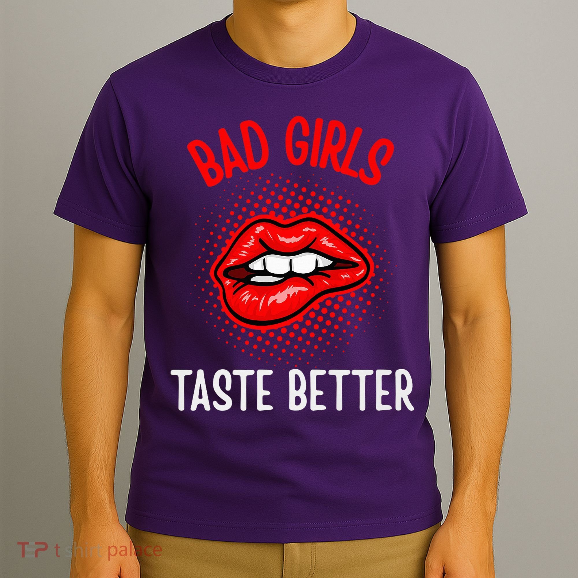 Bad Girl Taste Better Graphic Tattoo T-Shirt